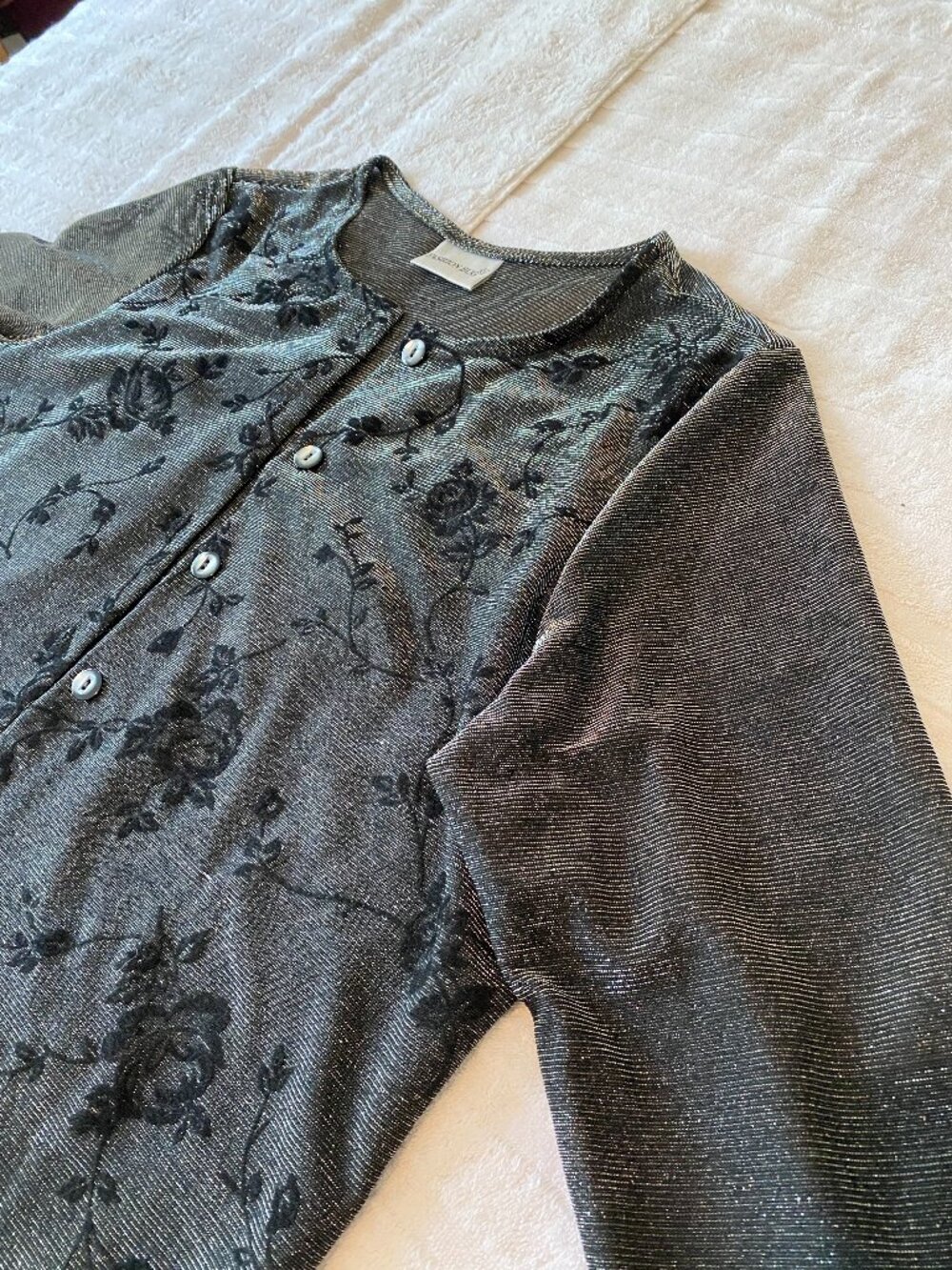 Fashion Bug - "Fooler" top - long sleeved top/camisole attached